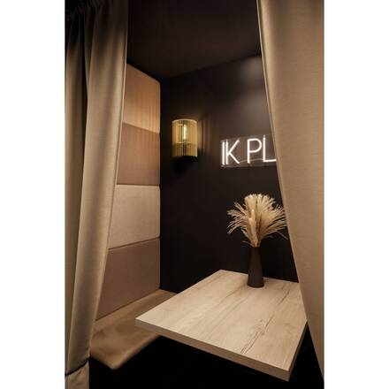 BIG WHITE (SLV) WUD WL E27, nástěnné svítidlo pro povrchovou montáž, válcové, 1 x max. 40 W, přírodní 1010401