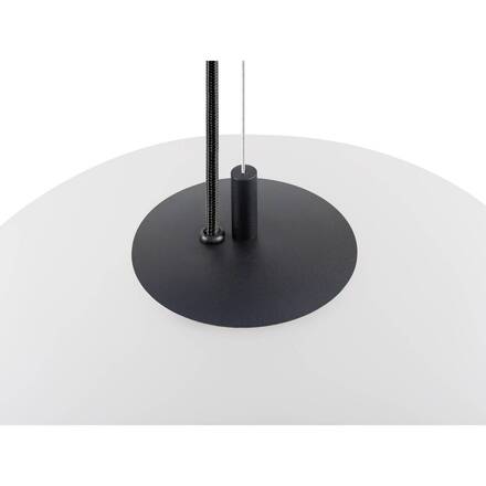 BIG WHITE (SLV) OLYPSO 40 závěsné svítidlo, E27, délka závěsu 400 cm, 1 x max. 40 W, černá 1010413