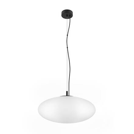 BIG WHITE (SLV) OLYPSO 50 závěsné svítidlo, E27, délka závěsu 400 cm, 1 x max. 40 W, černá 1010415