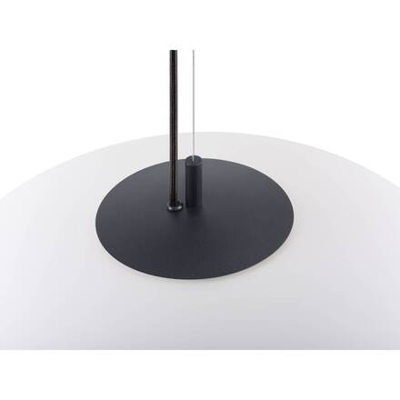 BIG WHITE (SLV) OLYPSO 50 závěsné svítidlo, E27, délka závěsu 400 cm, 1 x max. 40 W, černá 1010415