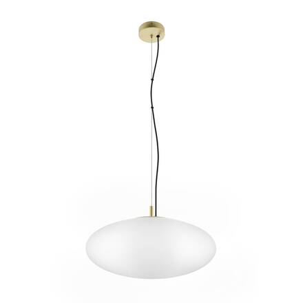 BIG WHITE (SLV) OLYPSO 50 závěsné svítidlo, E27, délka závěsu 400 cm, 1 x max. 40 W, zlatá 1010416
