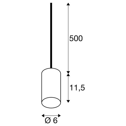 BIG WHITE (SLV) FITU PD E27, kámen, závěsné svítidlo, délka závěsu 500 cm, otevřená koncovka kabelu, 1 x max. 15 W, béžová 1010418