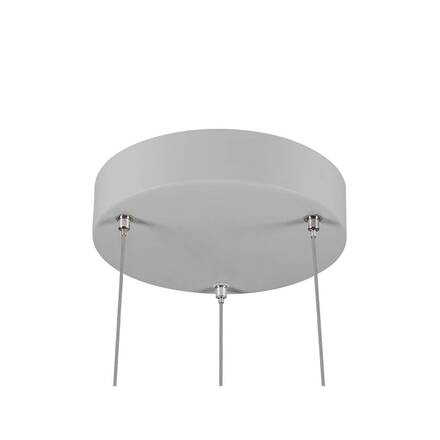 BIG WHITE (SLV) PANEL 60 závěsné svítidlo, kulaté, PHASE, délka závěsu 200 cm, 3000/4000K, 90°, šedá 1010427