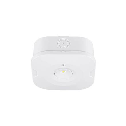 BIG WHITE (SLV) P-LIGHT Povrchové stropní svítidlo, čtvercové, 6000K, 1.2 W, bílé 1010508