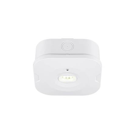 BIG WHITE (SLV) P-LIGHT Povrchové stropní svítidlo, čtvercové, 6000K, 1.2 W, bílé 1010508