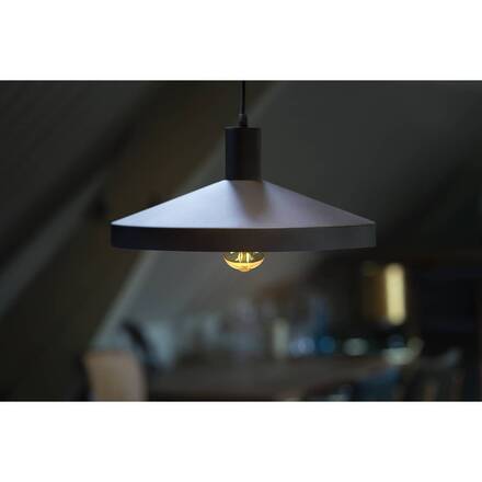 BIG WHITE (SLV) LALU SET závěsné svítidlo, patice E27, TETRA 36, délka závěsu 200 cm, Žárovka v ceně, černá 1010787