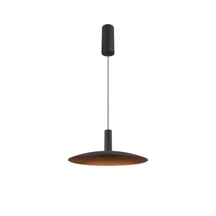 BIG WHITE (SLV) LALU SET závěsné svítidlo, LED základna, ELYPSE 33, PHASE, délka závěsu 200 cm, 2700/3000 K, 40°, černá 1010790