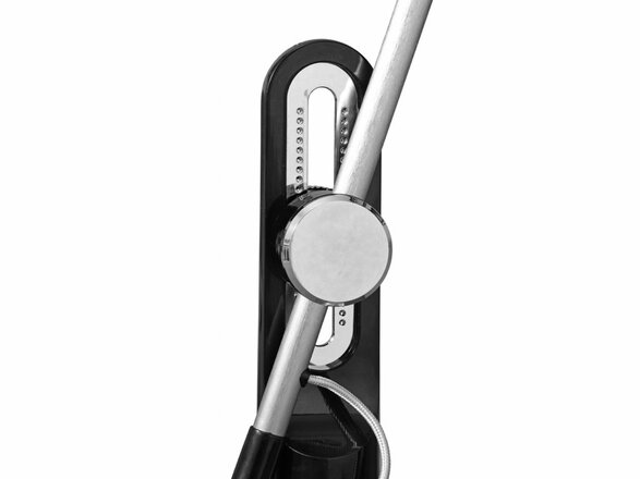 Ecolite Stolní lampa LED stmívatelná ALEX - LBL1225-CR, černá