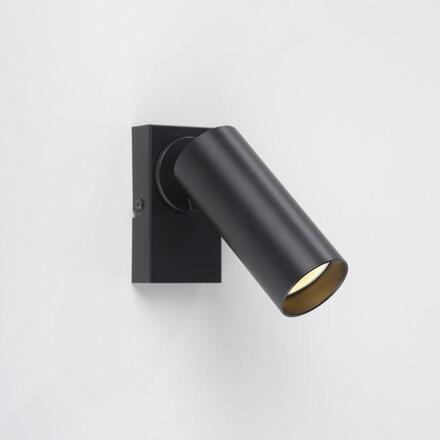 JUST LIGHT Kolekce Schöner Wohnen LED nástěnné a stropní svítidlo RIK, černá, jednoramenné 3000K