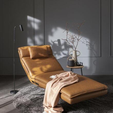 JUST LIGHT Kolekce Schöner Wohnen LED stojací svítidlo RIK, černé, otočné a nastavitelné, šňůrový vypínač 3000K