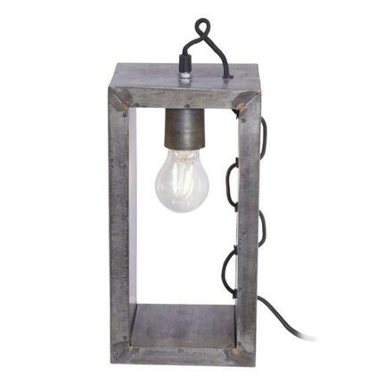 LEUCHTEN DIREKT is JUST LIGHT Stolní lampa v industriálním stylu v železném provedení s paticí E27 LD 11505-77