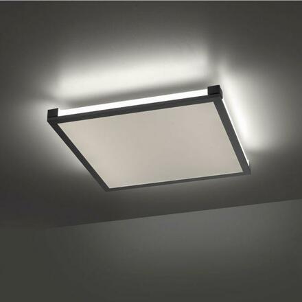 LEUCHTEN DIREKT is JUST LIGHT LED stropní svítidlo, černá, stmívatelné, dálkový ovladač, paměť 2700-5000K