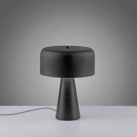 JUST LIGHT Kolekce Schöner Wohnen stolní lampa PENTO, černá, 1,5 m kabel