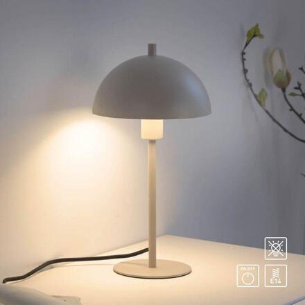 JUST LIGHT Kolekce Schöner Wohnen stolní lampa ALI, písková barva, 1,5 m dlouhý kabel