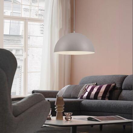 JUST LIGHT Kolekce Schöner Wohnen závěsné svítidlo ALI, písková barva, vhodné pro LED žárovky