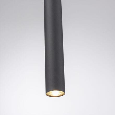 JUST LIGHT Kolekce Schöner Wohnen závěsné svítidlo DANTE, černé, 3-ramenné, ovládání vypínačem 3000K
