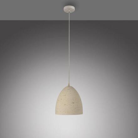 JUST LIGHT Kolekce Schöner Wohnen závěsné svítidlo TRAVENTA, písková barva, E27 patice