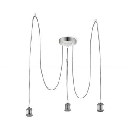 LEUCHTEN DIRECT Závěsné svítidlo, ocel, 3-ramenné, moderní retro LD 13571-55