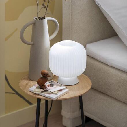 JUST LIGHT Kolekce Schöner Wohnen stolní lampa NAMI, bílá, E27, vhodné pro LED žárovky