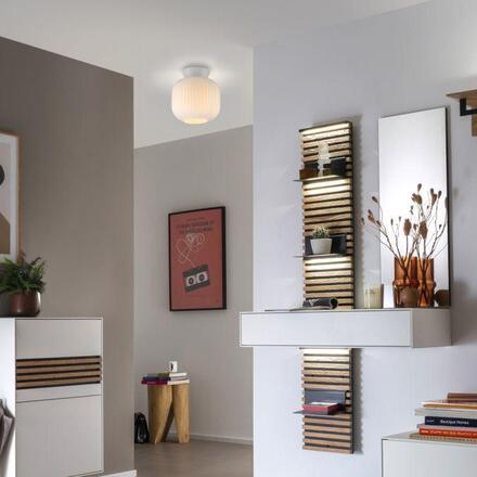 JUST LIGHT Kolekce Schöner Wohnen stropní svítidlo NAMI, bílá, E27, vhodné pro LED žárovky