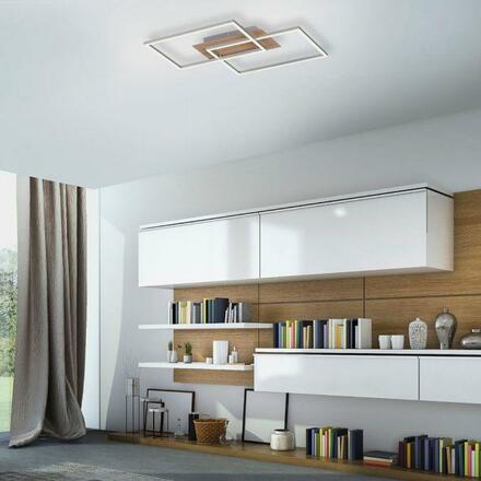 LEUCHTEN DIREKT is JUST LIGHT IVEN LED stropní svítidlo IVEN 2x LED 15W 2700-5000K 1700lm dálkové ovládání LD 14018-78