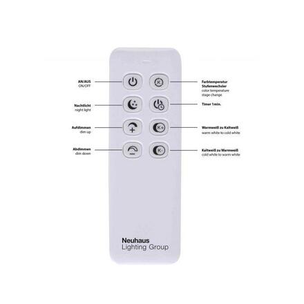 LEUCHTEN DIREKT is JUST LIGHT LED stropní svítidlo, ocel, moderní design, stmívatelné 2700-5000K LD 14019-55