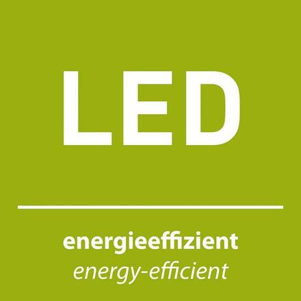 LEUCHTEN DIREKT is JUST LIGHT LED stropní svítidlo hranaté černá teplá bílá moderní 3000K LD 14117-18