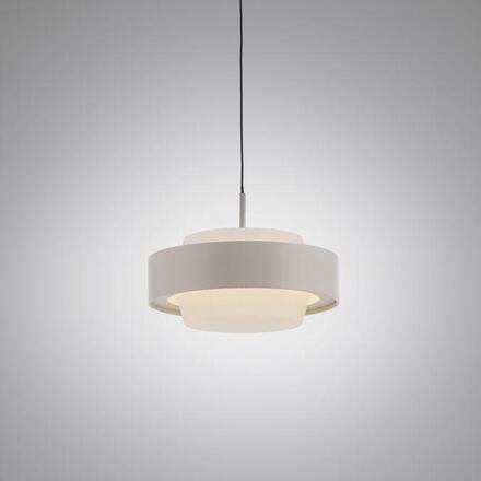 JUST LIGHT Kolekce Schöner Wohnen LED závěsné svítidlo Elmo, písková barva Comfort Lift 3000K