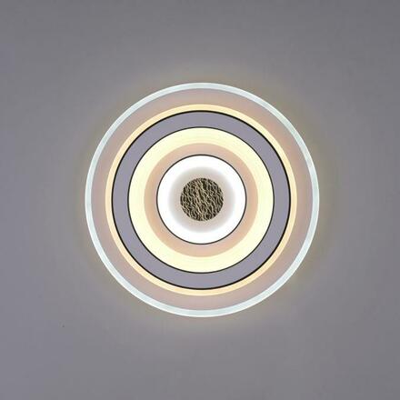 JUST LIGHT LED stropní svítidlo bílé funkce nočního osvětlení stmívatelné dálkový ovladač CCT 3000-6500K LD 14282-16