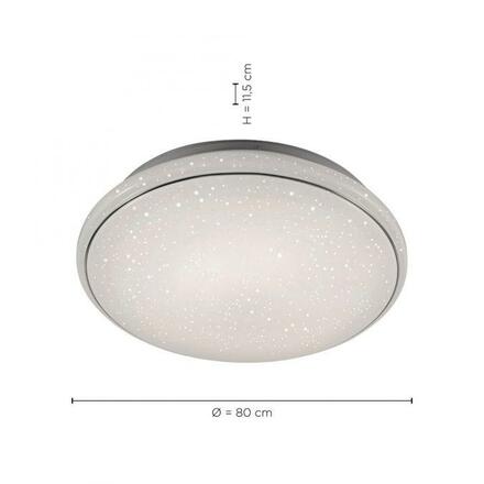 LEUCHTEN DIRECT LED stropní svítidlo, hvězdné nebe, velké, průměr 80cm 2700-5000K LD 14367-16