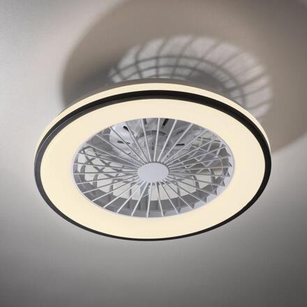 JUST LIGHT LED stropní ventilátor CCT RGB změna barev dálkový ovladač RGB/2700-6500K