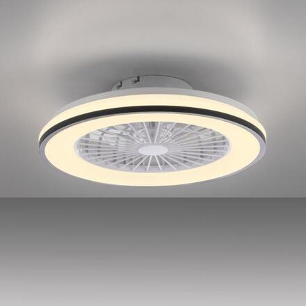 JUST LIGHT LED stropní ventilátor CCT RGB změna barev dálkový ovladač RGB/2700-6500K