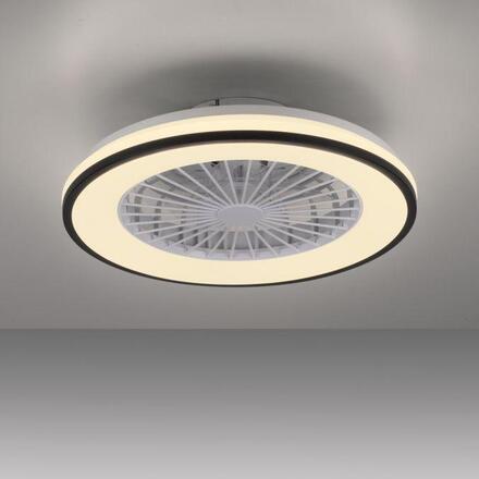 JUST LIGHT LED stropní ventilátor CCT RGB změna barev dálkový ovladač RGB/2700-6500K