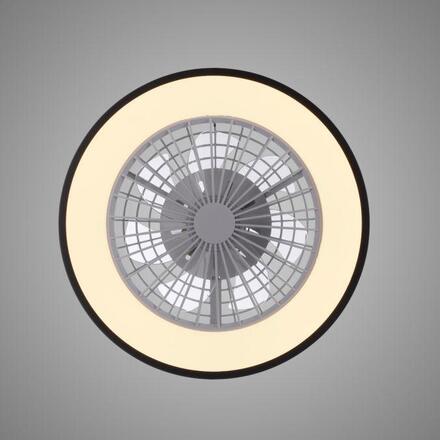 JUST LIGHT LED stropní ventilátor CCT RGB změna barev dálkový ovladač RGB/2700-6500K