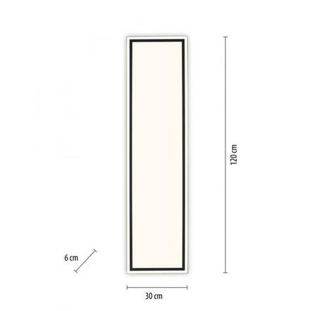 JUST LIGHT LED panel svítidlo, stropní svítidlo, stmívatelné, dálkové ovládání, CCT, ovládané přes aplikaci Tuya 2700-5000K