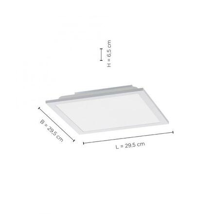 LEUCHTEN DIRECT LED stropní svítidlo, panel, 29,5x29,5cm, moderní 4000K LD 14470-16