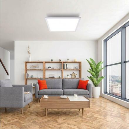 LEUCHTEN DIREKT is JUST LIGHT LED panel, stropní svítidlo ploché slim, úspora místa 2700-5000K LD 14532-16