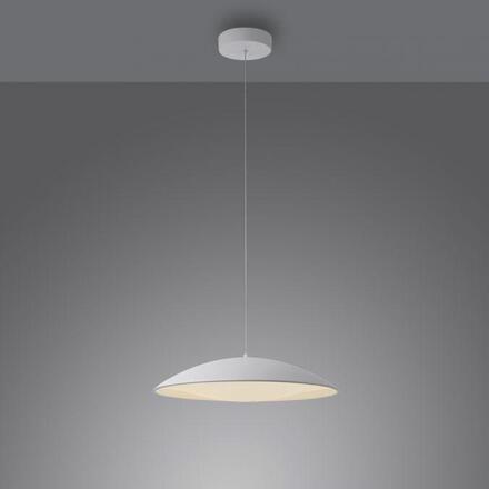 JUST LIGHT Kolekce Schöner Wohnen LED závěsné svítidlo LENTE, bílé, stmívatelné, paměťová funkce, krokově stmívatelné 3000K