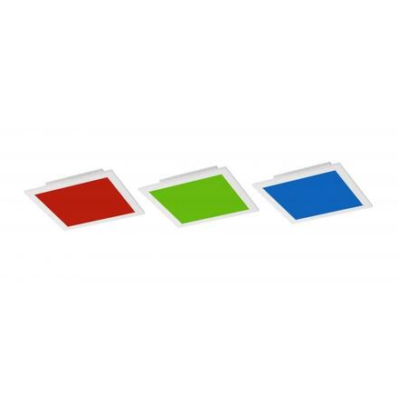 LEUCHTEN DIREKT is JUST LIGHT LED panel svítidlo, stropní svítidlo, 30x30cm, stmívatelné, Smart Home, MEDION RGB+3000-5000K