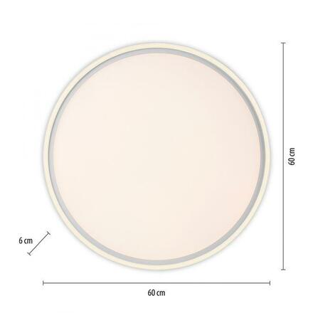 LEUCHTEN DIREKT is JUST LIGHT LED stropní svítidlo bílé dálkový ovladač CCT paměťová funkce 2700-5000K LD 14871-16