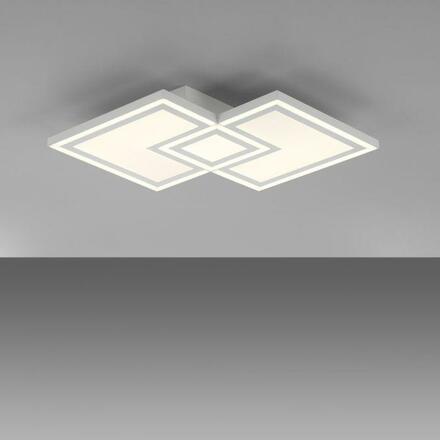 LEUCHTEN DIREKT is JUST LIGHT LED stropní svítidlo bílé ovládání vypínačem teplé bílé světlo paměťová funkce 3000K LD 14880-16