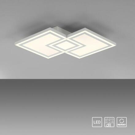 LEUCHTEN DIREKT is JUST LIGHT LED stropní svítidlo bílé ovládání vypínačem teplé bílé světlo paměťová funkce 3000K LD 14880-16
