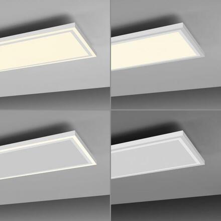 LEUCHTEN DIREKT is JUST LIGHT LED stropní svítidlo bílé ovládání vypínačem paměťová funkce teplé bílé světlo 3000K LD 14882-16