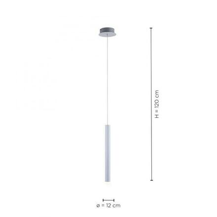 LEUCHTEN DIREKT is JUST LIGHT LED závěsné svítidlo, bílé, teplá bílá, IP20, do interiéru 3000K