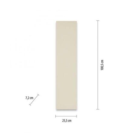 LEUCHTEN DIREKT is JUST LIGHT LED stropní svítidlo 100,5x25,5cm bílé hranaté RGB+CCT stmívatelné panel RGB+2700-5000K