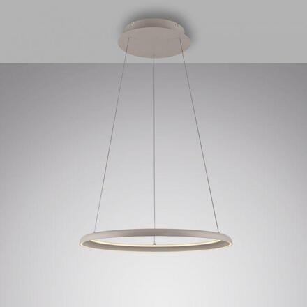 JUST LIGHT Kolekce Schöner Wohnen LED závěsné svítidlo QUILLO, písková barva, stmívatelné, paměťová funkce, SimplyDim 3000K