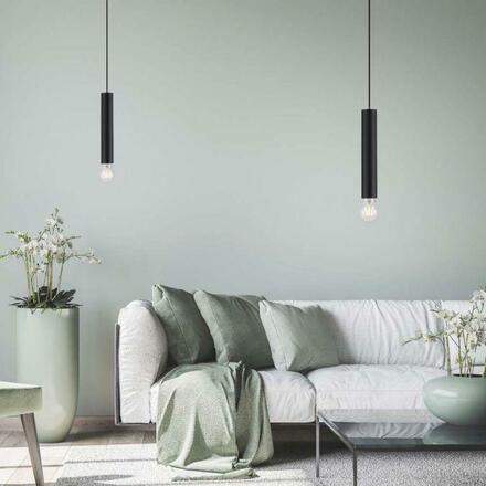 LEUCHTEN DIREKT is JUST LIGHT závěsné svítidlo, nadčasové, černá, do interiéru