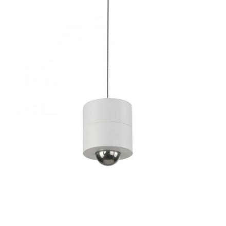 JUST LIGHT LED závěsné svítidlo bílé nastavitelná výška magnetická nabíjecí hlava 3000K LD 18281-16