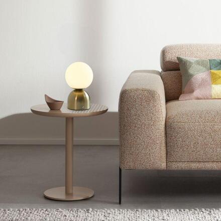 JUST LIGHT Kolekce Schöner Wohnen LED bateriové stolní svítidlo RUDI, zlaté, přes USB 3000-6000K