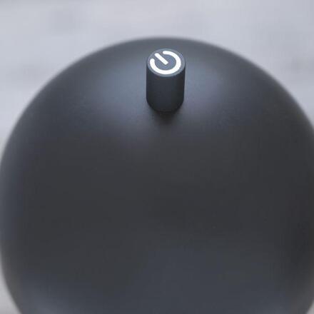 JUST LIGHT Kolekce Schöner Wohnen LED bateriové stolní svítidlo BELLIES, černé, nabíjecí přes USB 3000K